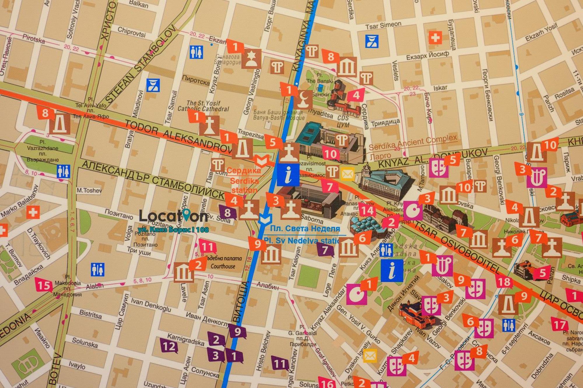 Hotel Location Sofia